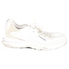 l-i lace-up sneakers in white mesh