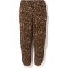 leopard oversized sweat pants ladies