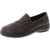 kimi womens faux leather slip on loafers
