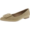 akkalea womens patent padded insole ballet flats