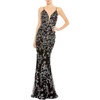 womens corset illusion evening dress