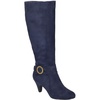 womens zipper mid-calf boots