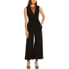womens belted v-neck jumpsuit