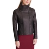 womens faux leather heavy motorcycle jacket