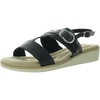 caddo womens buckle faux leather slingback sandals
