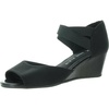 tova womens solid man made wedge heels