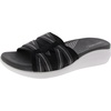 wisher 2 womens strappy manmade slide sandals