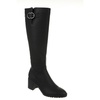 morrison womens leather buckle knee-high boots