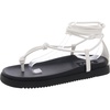 muse womens strappy faux leather strappy sandals