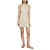 womens cut-out cotton mini dress