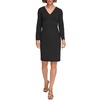 womens sheath v-neck sheath dress