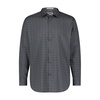 herringbone printed shirt