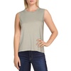 womens burnout crewneck tank top