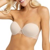 full coverage strapless bra in almond