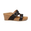 women's kimmy arch support wedge sandals in black