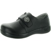 joleen womens padded insole leather slip-on sneakers