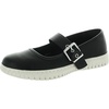 womens buckle leather mary janes