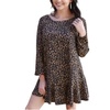 cynthia cougar dress in black