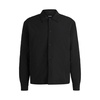 relaxed-fit overshirt with lightweight padding