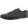 mens lace-up canvas casual and fashion sneakers