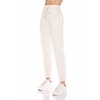 straight leg pant with zippers in cream