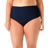 plus womens convertible high waist swim bottom separates