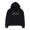 camo fill logo black hoodie