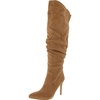 himani womens stiletto pointed toe over-the-knee boots