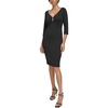 womens knit embellished sheath dress