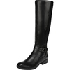x-anita womens faux leather tall knee-high boots