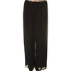 petites womens lined chiffon dress pants