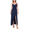 womens embellished polyester evening dress