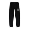 crystal stick poke black sweatpants