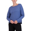 womens knit boat neck pullover sweater