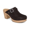 women corey clog in cc100 - smooth black