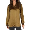 womens office beaded button-down top