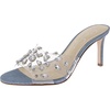 primana womens jeweled textured slide sandals