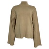 hama turtleneck sweater in brown rayon