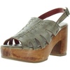 womens cut-out leather platform sandals