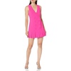 mesha mini dress in hot pink