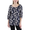 womens embellished polyester tunic top