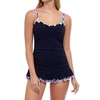 d-cup underwire one piece swimsuit in leopard