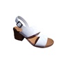 women's zarina sandal heel in white