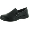 womens solid man made flat shoes