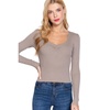 shirring sweatheart neck sweater