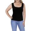plus womens scoop neck cami tank top