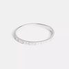 signature pavé hinged bangle