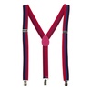 striped bi pride clip-end suspenders