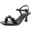 jia womens faux leather slingback ankle strap