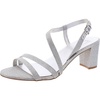 vanessa womens leather block heel heel sandals